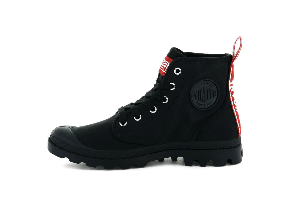 Botas Palladium PAMPA HI DARE Hombre Negras | Costa Rica-74205